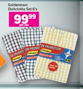 Goldenmarc Dishcloths Set-6's Pack Per Set