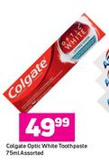 Colgate Optic White Toothpaste Assorted-75ml