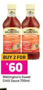 Wellington's Sweet Chili Sauce-For 2 x 700ml