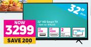 Hisense 32" HD Smart TV
