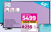 Samsung 40" Smart LED TV