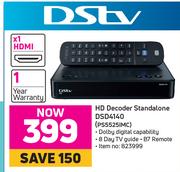 DSTV HD Decoder Standalone DSD4140 PS5525IMC