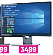 Dell 27" LED Monitor S2721HN