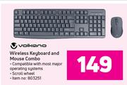 Volkano Wireless Keyboard And Mouse Combo