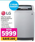 LG 13Kg Top Laoder Washing Machine T1369NEHTF