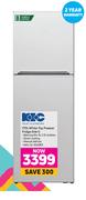 KIC 170L White Top Freezer Fridge 518/1