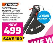 Stramm 3000W Blower Mulching Vacuum