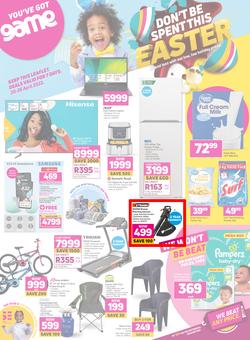 Game : Don't Be Spent This Easter (20 April - 26 April 2022), page 1