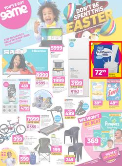 Game : Don't Be Spent This Easter (20 April - 26 April 2022), page 1