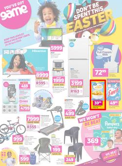 Game : Don't Be Spent This Easter (20 April - 26 April 2022), page 1