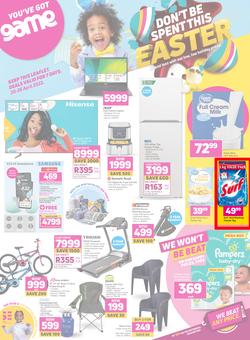 Game : Don't Be Spent This Easter (20 April - 26 April 2022), page 1