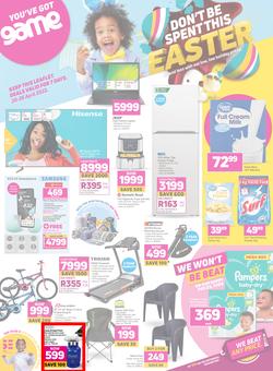 Game : Don't Be Spent This Easter (20 April - 26 April 2022), page 1