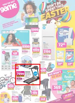 Game : Don't Be Spent This Easter (20 April - 26 April 2022), page 1