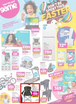 Game : Don't Be Spent This Easter (20 April - 26 April 2022), page 1