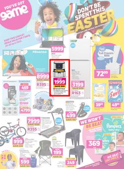 Game : Don't Be Spent This Easter (20 April - 26 April 2022), page 1