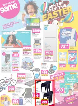 Game : Don't Be Spent This Easter (20 April - 26 April 2022), page 1