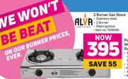 Alva 2 Burner Gas Stove