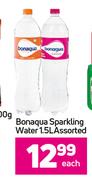 Bonaqua Sparkling Water Assorted-1.5L Each