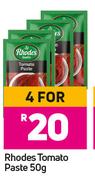 Rhodes Tomato Paste-For 4 x 50g