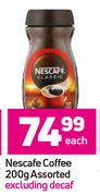 Nescafe Coffee Assorted-200g Each