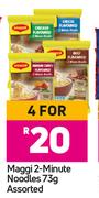 Maggi 2 Minute Noodles Assorted-For 4 x 73g
