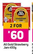 All Gold Strawberry Jam-For 2 x 450g