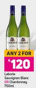Laborie Sauvignon Blanc Or Chardonnay-For Any 2 x 750ml