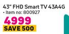 Hisense 43" FHD Smart TV 43A4G