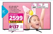 Telefunken 32" (81cm) HD LED TV TLEDD-32HD