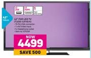 Telefunken 42" (106cm) FHD LED TV TLEDD-42FHD/A