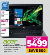 Acer Intel Celeron A115 Laptop