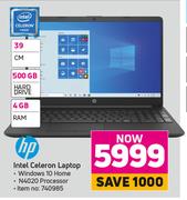 HP Intel Celeron Laptop