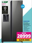 Samsung 617L Side By Side Refrigerator RS64R53112A