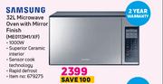 Samsung 32L Microwave Oven With Mirror Finish ME0113M1/XF