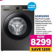 Samsung 8Kg Front Loader Washing Machine WW80TA046AX/FA