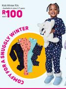 Kids Winter PJ's-Each