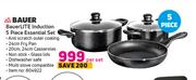 Bauer Lite Induction 5 Piece Essential Set-Per Set