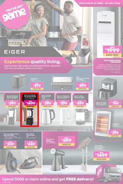 Game : Eiger (22 June - 20 July 2025), page 1