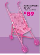 My Sweet Love Toy Baby Plastic Stroller
