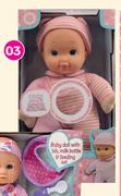 My Sweet Love 31cm Baby Doll With Sounds Pink Or Blue