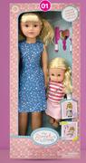 My Sweet Love 81cm Wispy Walker Doll With 38cm Baby Doll With Hair Assorted