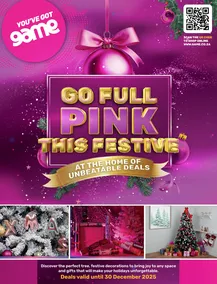 Game : Go Full Pink This Festive (Until 30 December 2025)