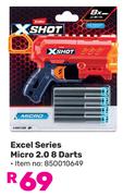 Zuru X-Shot Excel Series Micro 2.0 8 Darts
