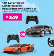 Rastar 1:24 La Ferrari Or Lamborghini Or Bugatti Remote Control Car
