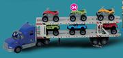 Adventure Car Carrier Truck With 12 Cars