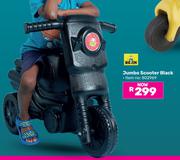 Big Jim Jumbo Scooter Black