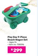 Play Day 9 Piece Beach Wagon Set