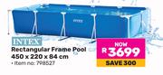 Intex Rectangular Frame Pool 450 x 220 x 84cm
