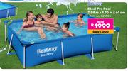 Bestway Steel Pro Pool 2.59m x 1.70m x 61cm