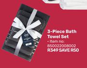 3 Piece Bath Towel Set